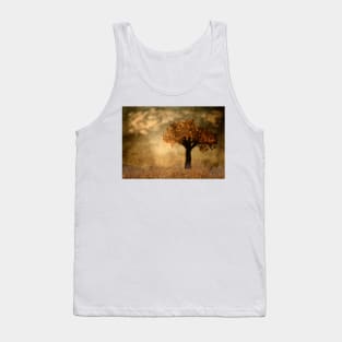 Lone Tree In Autumn Tank Top